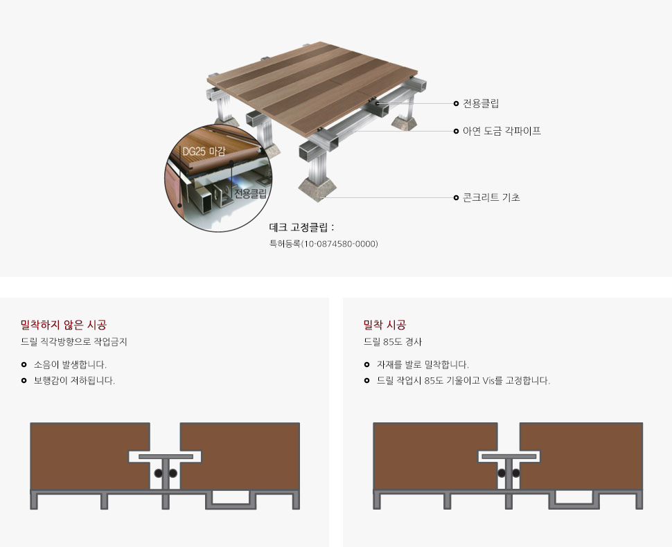 빠르고 간편한 시공